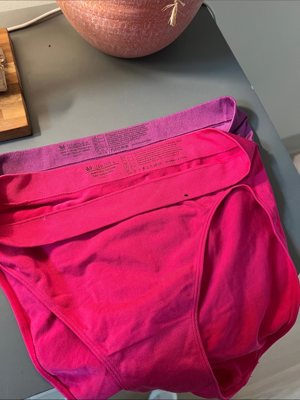 Wacoal Pink & Purple Stretch Bikini Panties